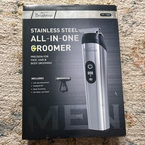 Stainless Steel All-in-One Groomer - Silver